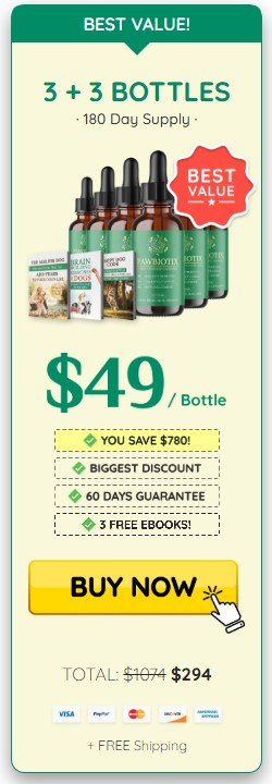 Pawbiotix Buy 6 Bottle